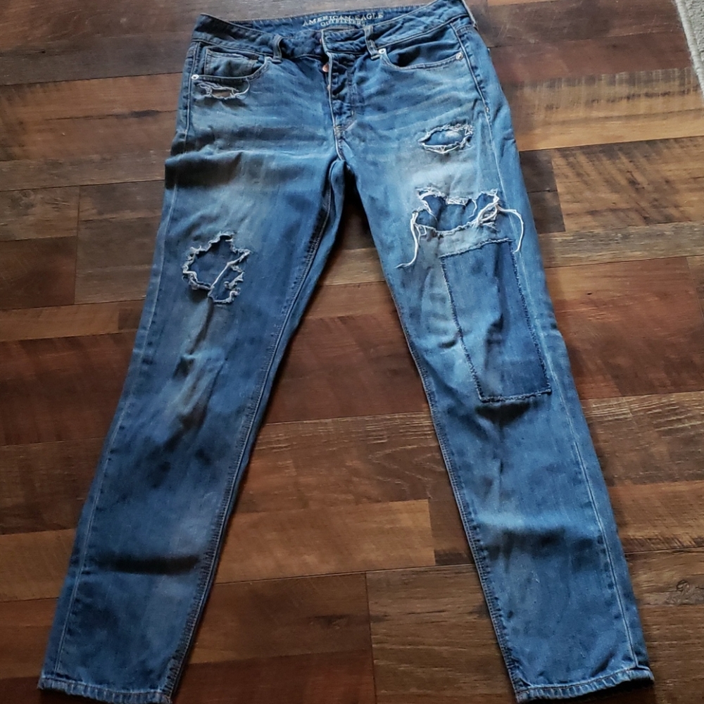 American eagle tomgirl jeans